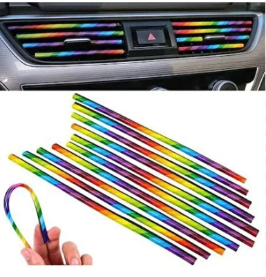 Klima Izgara Dekoratif Şerit Rainbow