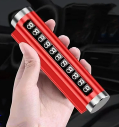 Metal Numaratör Kırmızı