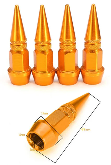 Sibop Kapağı Sivri 45mm Gold