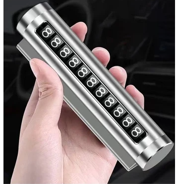 Metal Numaratör Gri