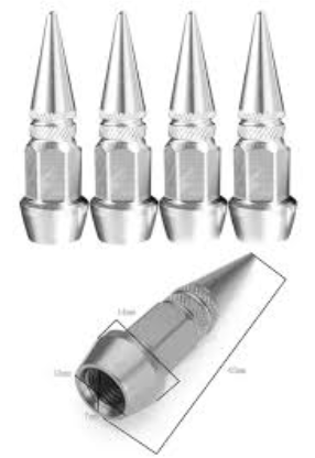 Sibop Kapağı Sivri 45mm Gri